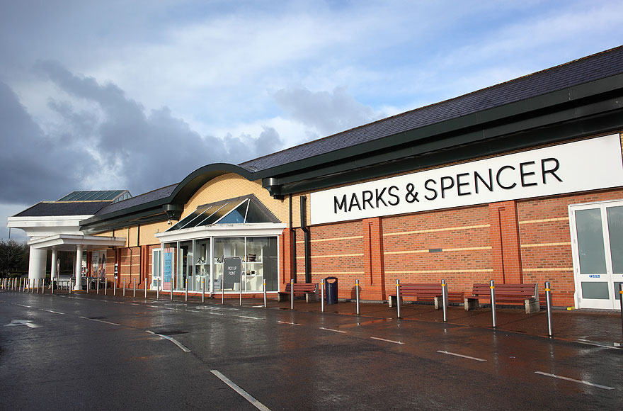 Front of Handforth Dean Retail Park